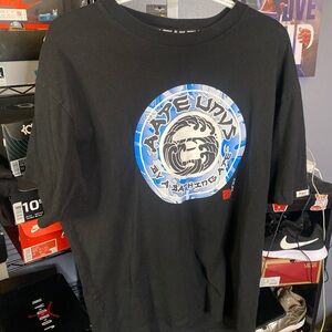Black A Bathing Ape  Short Sleeve Tees